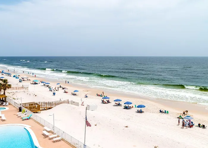 Sunny Beachfront W Free Wifi Furnished Balcony Shared Pool * Gulf Shores